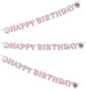 LUQ – Paarden Kinderfeestje Slinger – 3m – Luxe Horse Party Birthday Decoratie – Verjaardag Versiering – Direct Ophangen