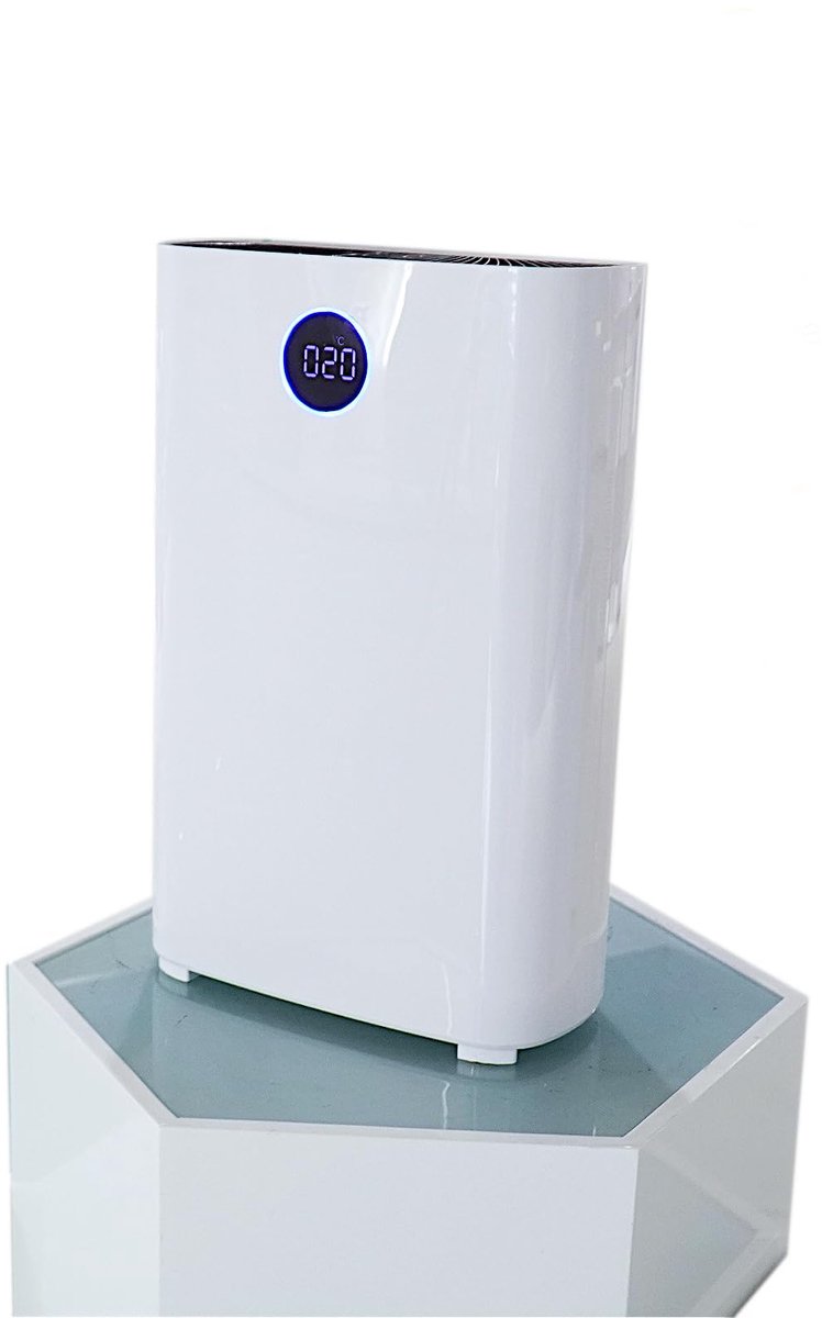 Luchtreiniger HEPA-filter - Wit - 60 m² - 33 W Vermogen - Voor Binnen - Touchpaneel Bediening