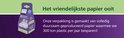 Verpakking van Philips Avent Natural Response speen, gemaakt van duurzaam papier.