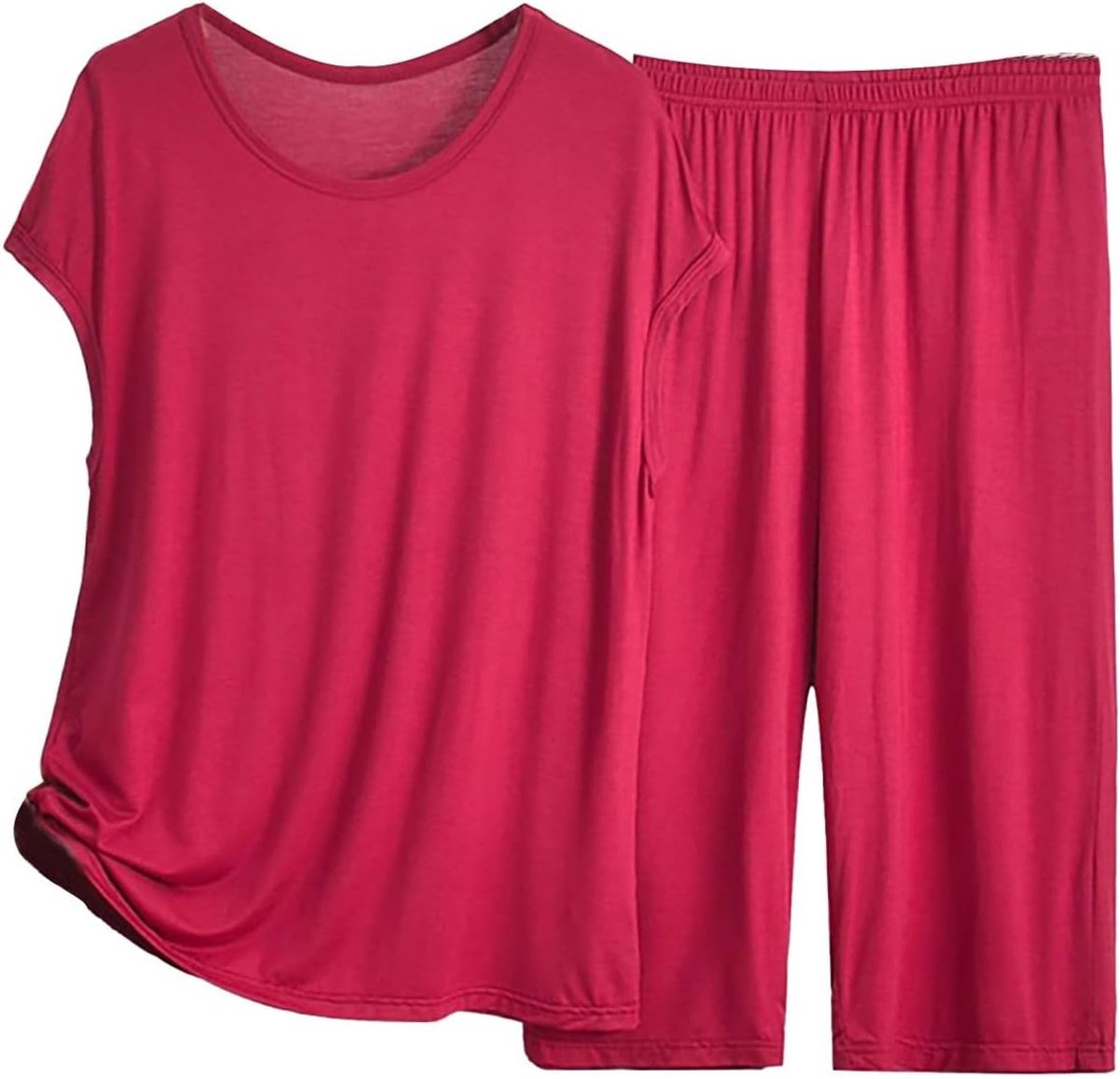 Pyjama voor dames, satijn, pyjama voor dames, zomer, katoen,