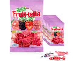 Fruittella Berries & Cherry - Snoep - Vegan - 12x200gr