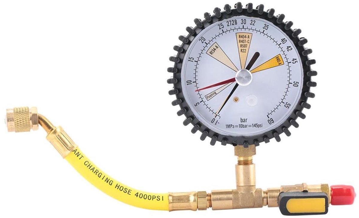 Airconditioning Koeling Stikstof Druk Test Meter Druk Gebruik voor Airconditioning Koeling Stikstof Druk