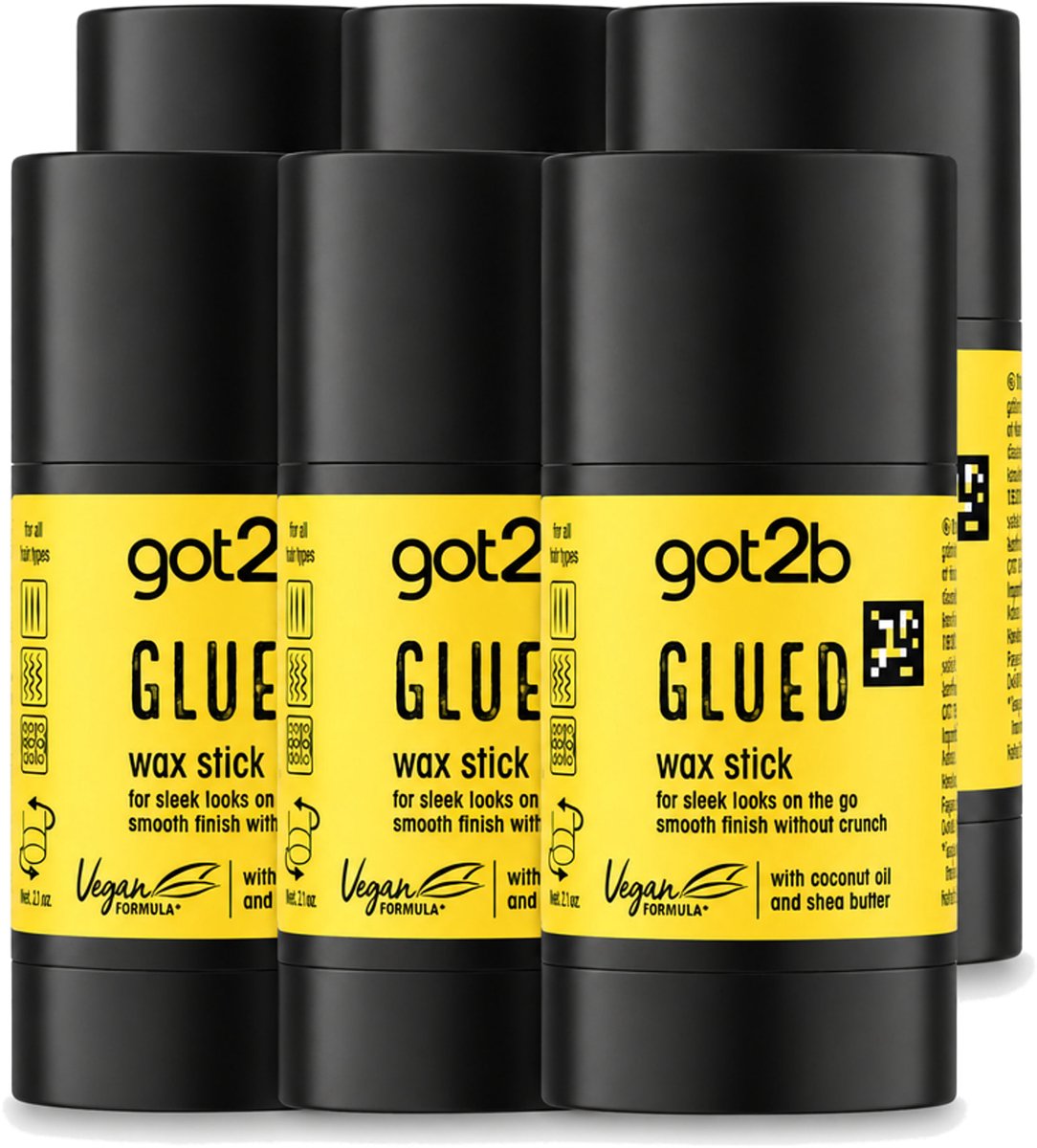 6 x Got2B - Wax Stick - Glued - 50 g - Voordeelverpakking - 6 stuks