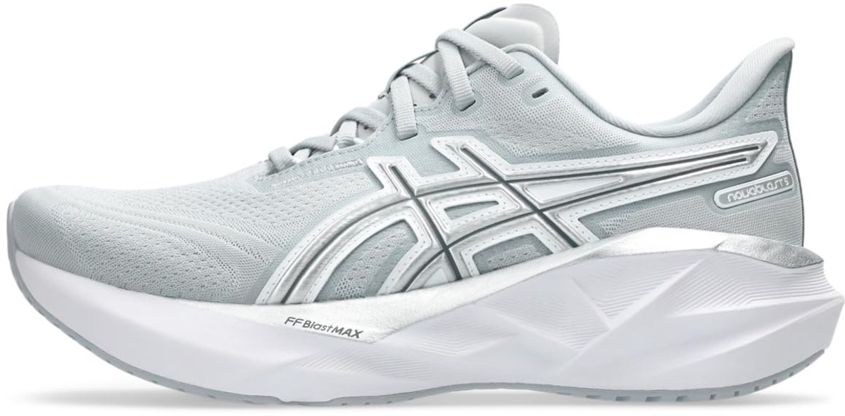 ASICS Novablast 5 TR Hardloopschoenen Rose Kaki Beige