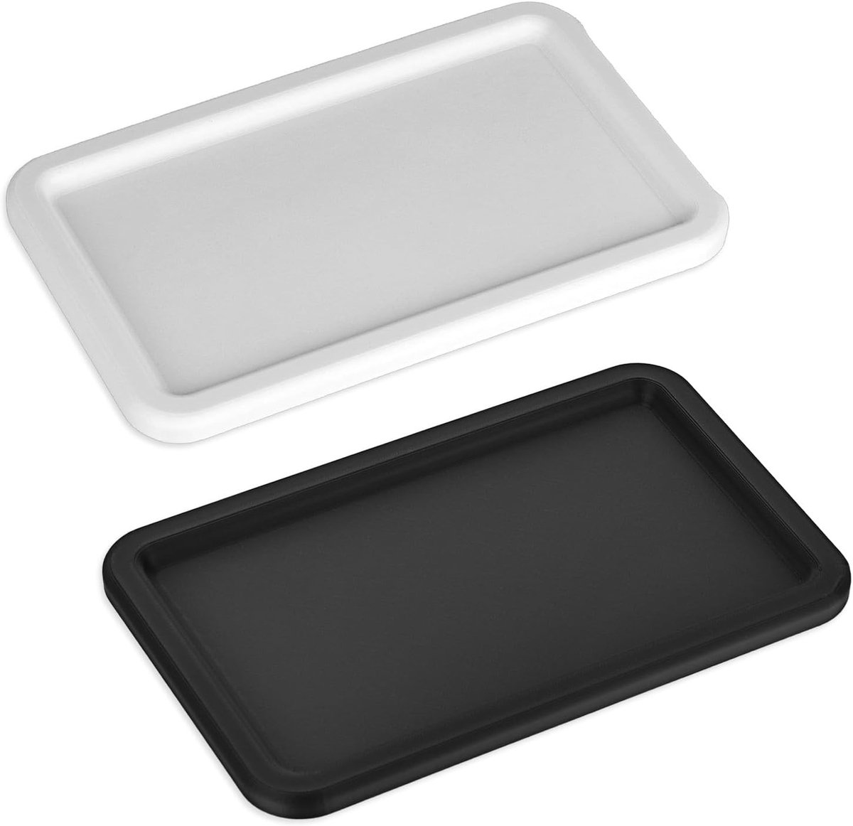 2 stuks opbergbakjes 15,7 x 9,9 cm tattoo-trays machine houder multifunctionele platte gereedschapsorganizer voor tatoeagebenodigdheden badkamer thuisgebruik