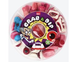 Becky's Halloween Snoep - Griezel Candy - Inclusief zure dip - 5 soorten snoep