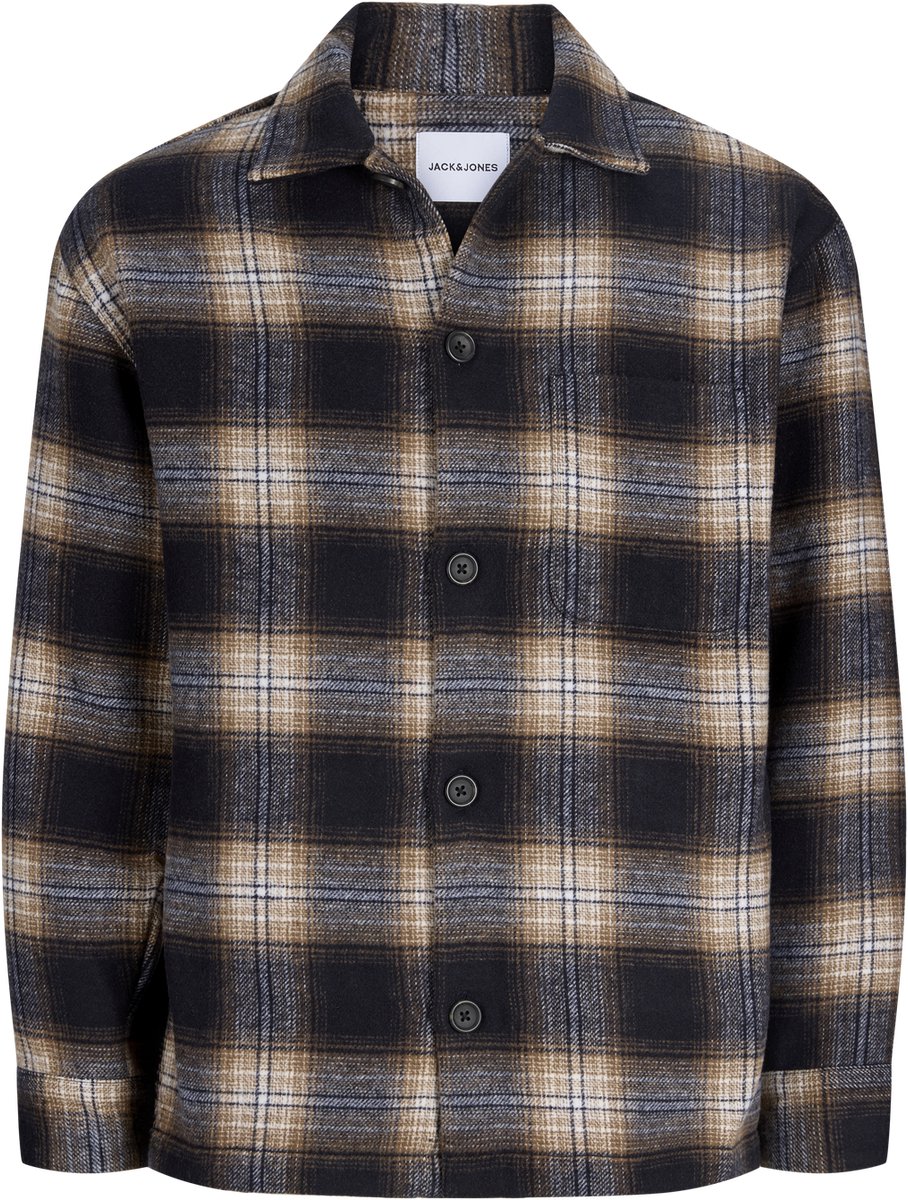 JACK & JONES PLUS - JJESOHO OLLIE OVERSHIRT LS SN PLS Heren Overhemd