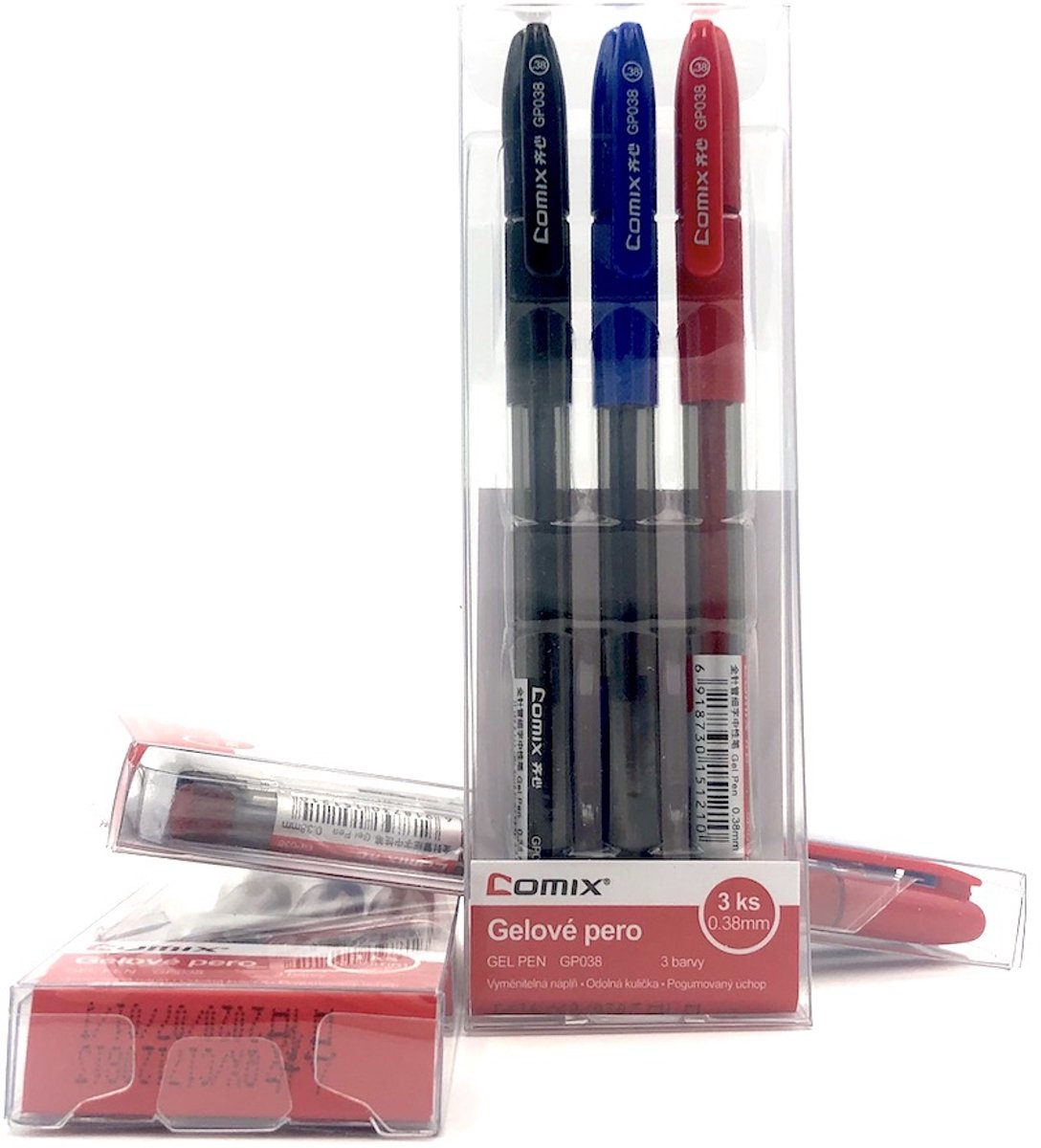 Comix gelpen Ultra-fine, set van 3