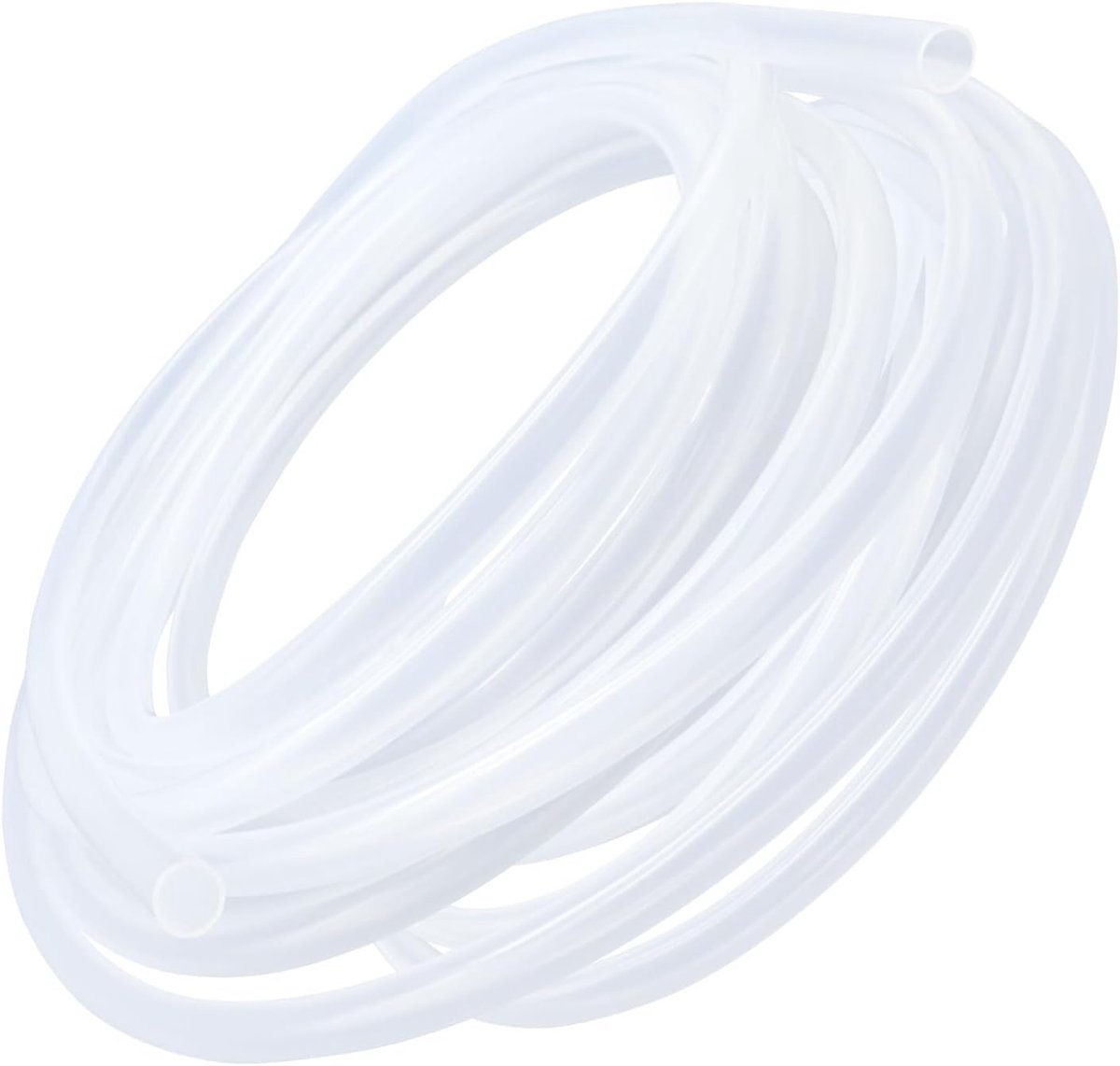 buizen 12 mm ID x 15 mm OD (7 meter), flexibele heldere siliconen buisslang van voedingskwaliteit voor lucht/waterpompopdracht, thuisbrouwen, aquarium