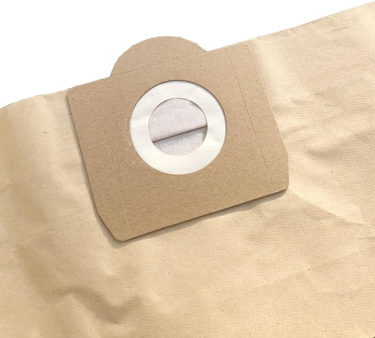 Stofzuigerzakken 10 stuks Papieren filterzakken voor Kärcher MV1, WD3200, WD3300, SE4001, A2204, A2656 - Hoge filtratie en optimale stofopname