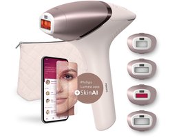 Philips Lumea IPL 9900 Series - Ontharingsapparaat met SenseIQ – Voor Lichaam, Gezicht, Bikini & Oksels – Inclusief 4 Opzetstukken - BRI951/00