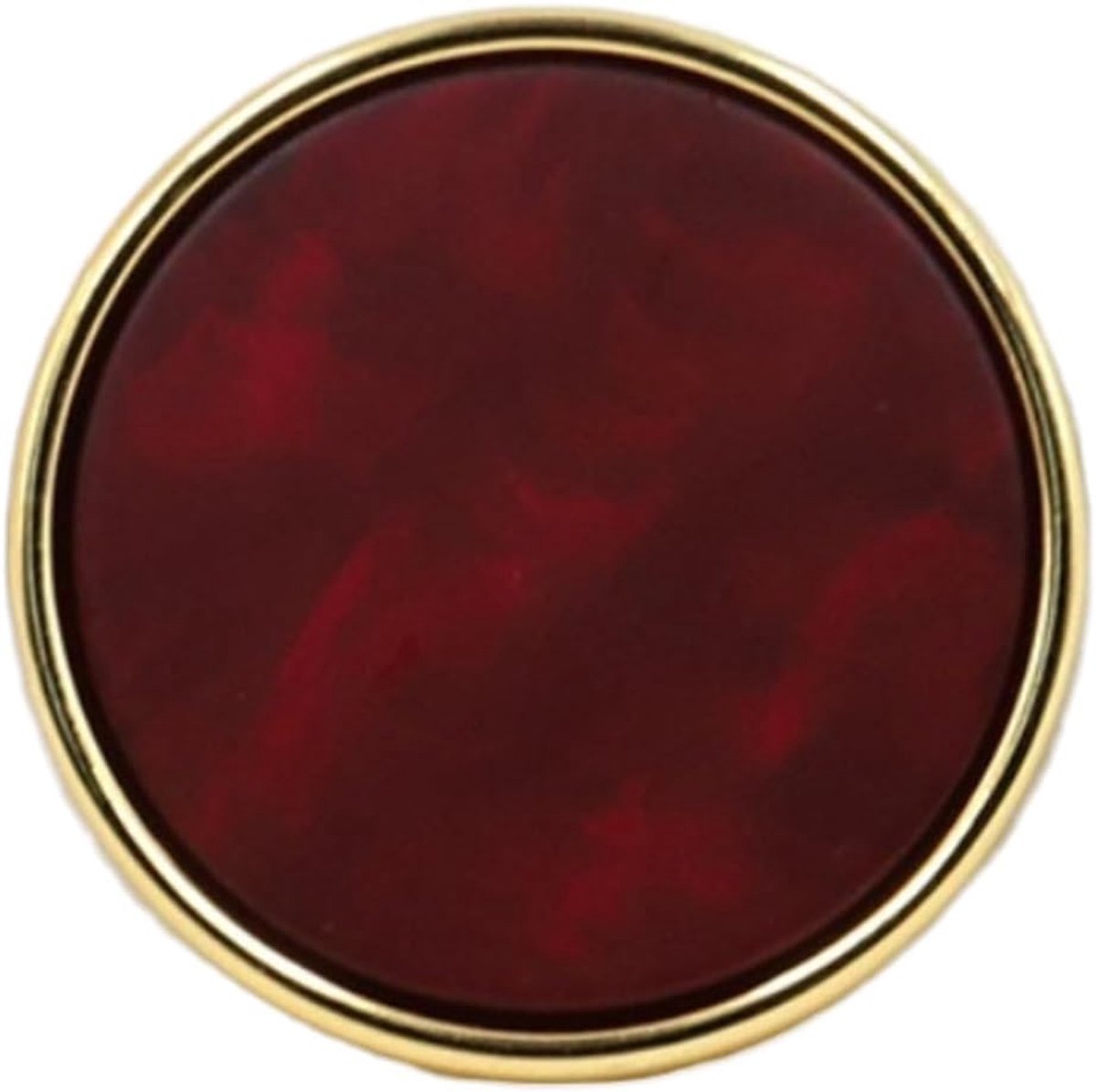 Knopen om aan te naaien, oogknopen, decoratieve knopen, naaiknopen voor doe-het-zelf naaien, truien, mantels, vest, pak, overhemd, geschenkdoosdecoratie, wijnrood, 18 mm