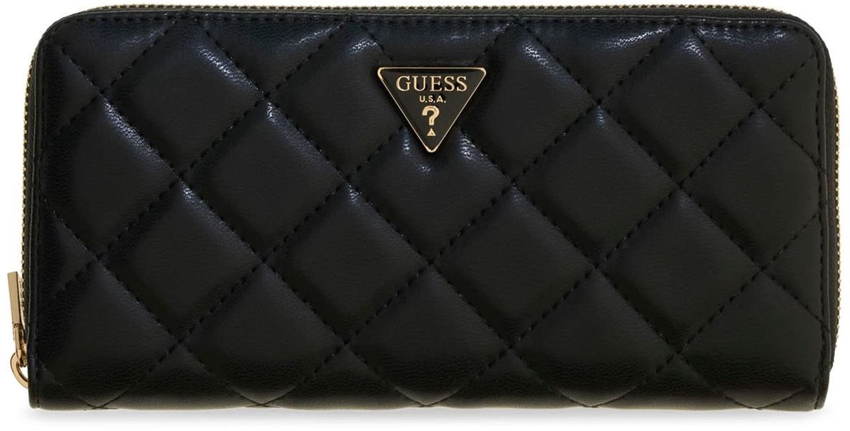 GUESS portemonnee Juliet SLG Zip Around Wallet Black zwart