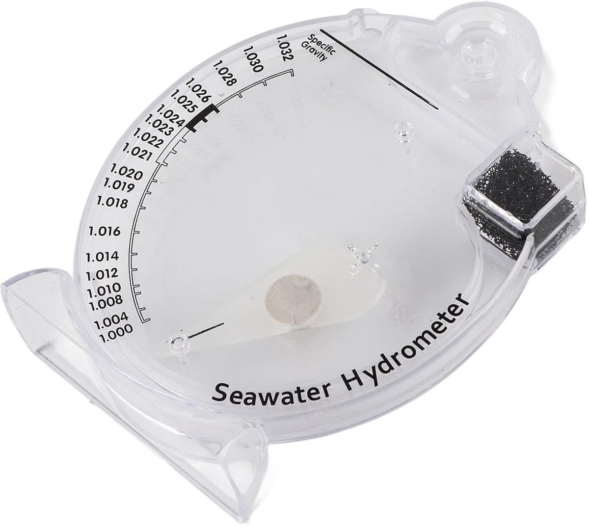 Seawater Salinity Refractometer - Nauwkeurige Zoutmeter voor Aquacultuur en Waterkwaliteitstest