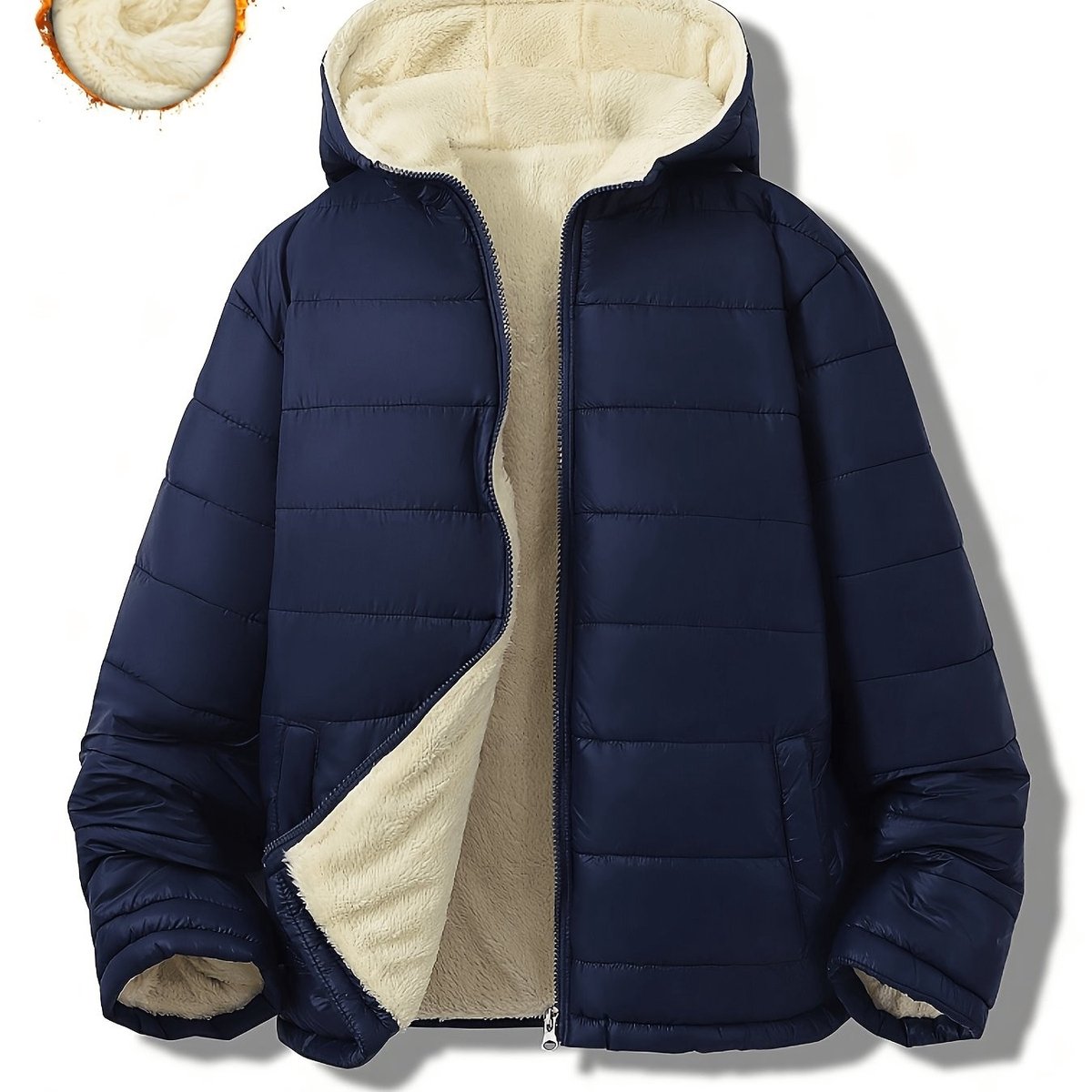 Currero Winterjas Parka Jongens Lange Jas Wintermantel Overjas Gewatteerd Waterdicht Winter Stijlvol Mantel Kinderen 16 Jaar Blauw