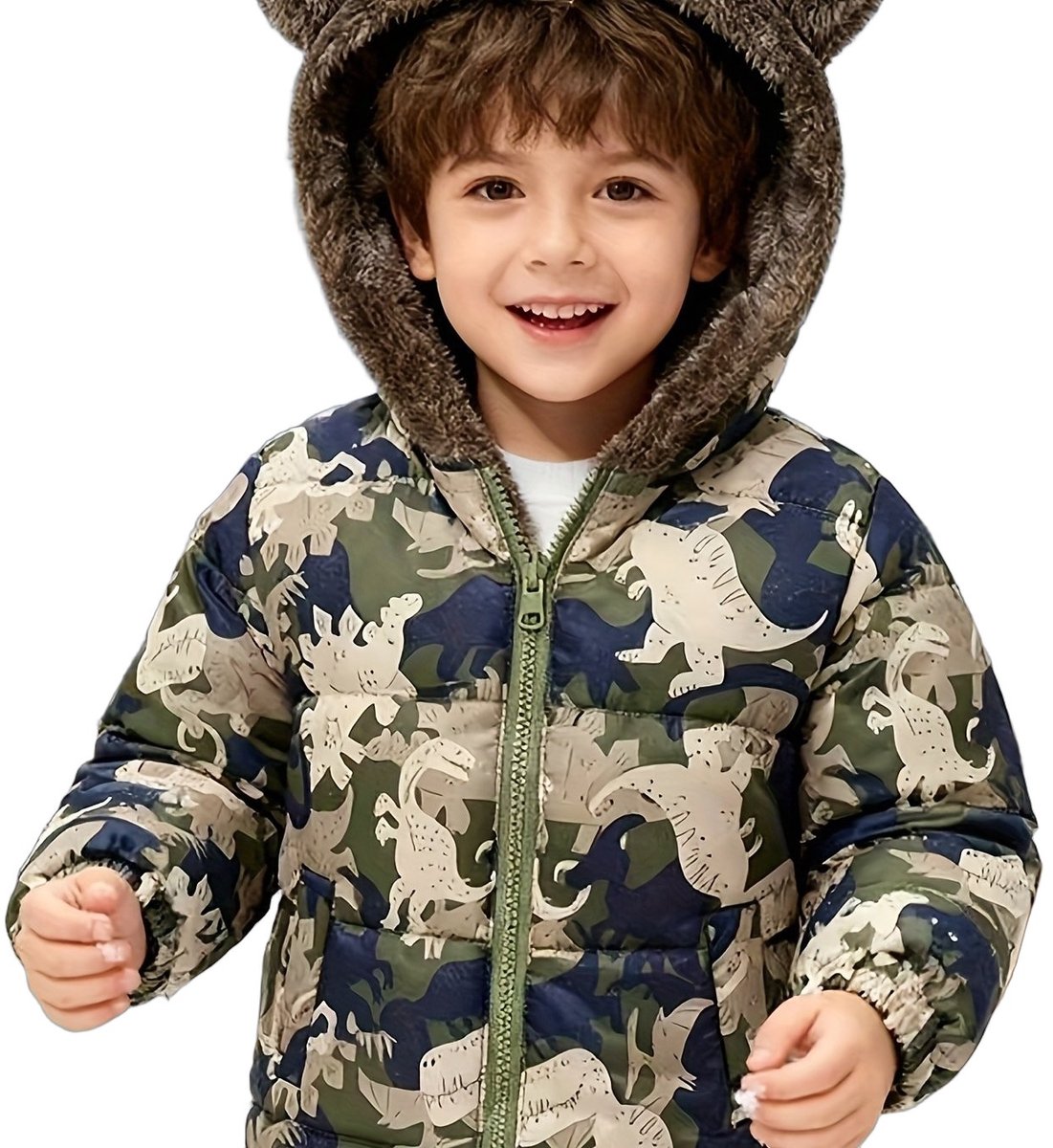 Currero Winterjas Parka Jongens Lange Jas Wintermantel Overjas Gewatteerd Waterdicht Winter Stijlvol Mantel Kinderen 5-6 Jaar Grafiet