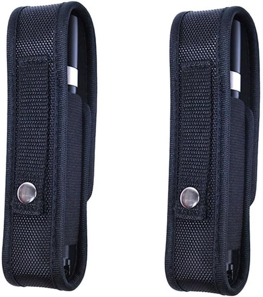 Zaklamp Holster voor riem 170x40mm 2 stuks Mini Holster zaklamp