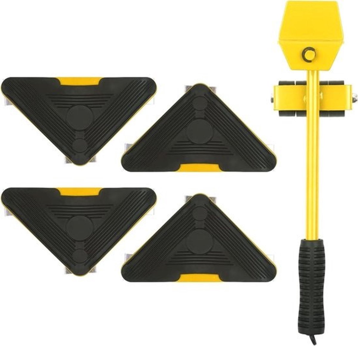 Premium - Meubelverplaatser Tool - Gemakkelijk Zware Voorwerpen Verplaatsen - Hardhouten Vloeren en Tapijt - Inclusief Dolly, Lifter en Rollers
