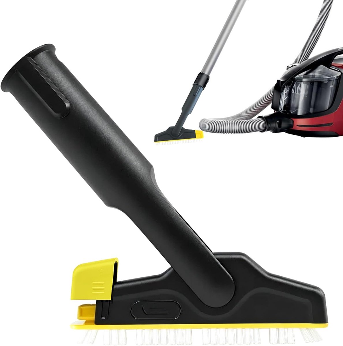 Accessoires voor stoomreiniger: borstelserie voor hygiënische reiniging van cement- en tegelvoegen