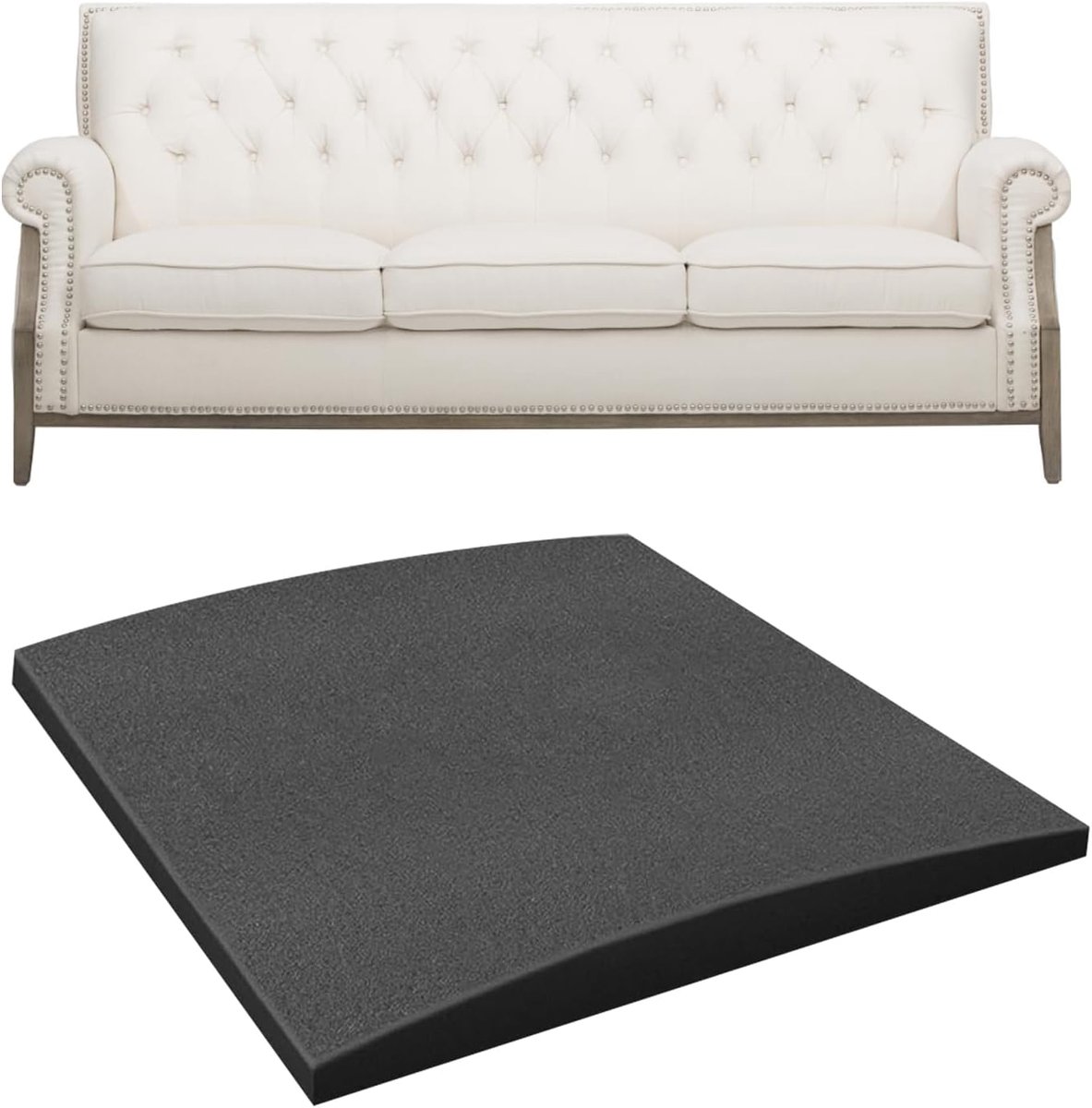 Sofa Support Board, 50 x 50 cm Schuim, Meubelzitting Ondersteuning, Bank Zitkussen Sag Reparatie, Verzakking Stoel Curve Meubelstoel Onder Kussen Sag Reparatie
