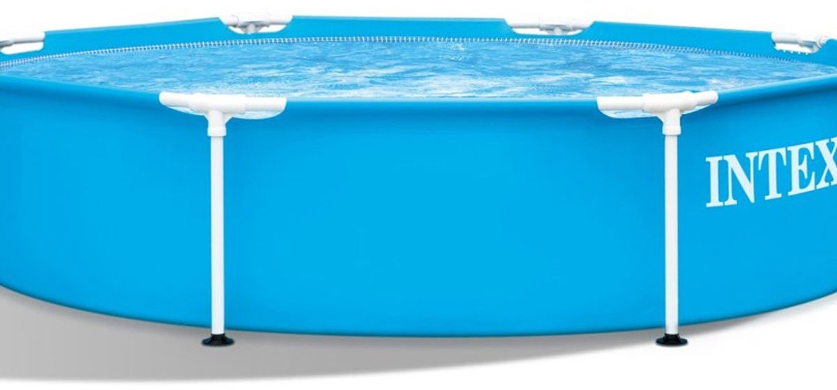 Intex Metal Frame piscine - Ø 244 cm x 51 cm
