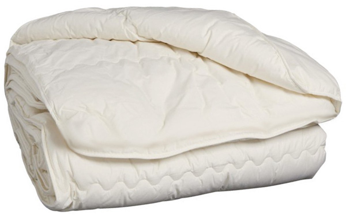 Luxe Katoenen All Year Dekbed Enkel - 100% Katoen - 260x220 cm
