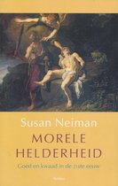 Boekcover met schilderij van een Bijbelse scène, getiteld 'Morele Helderheid' door Susan Neiman.