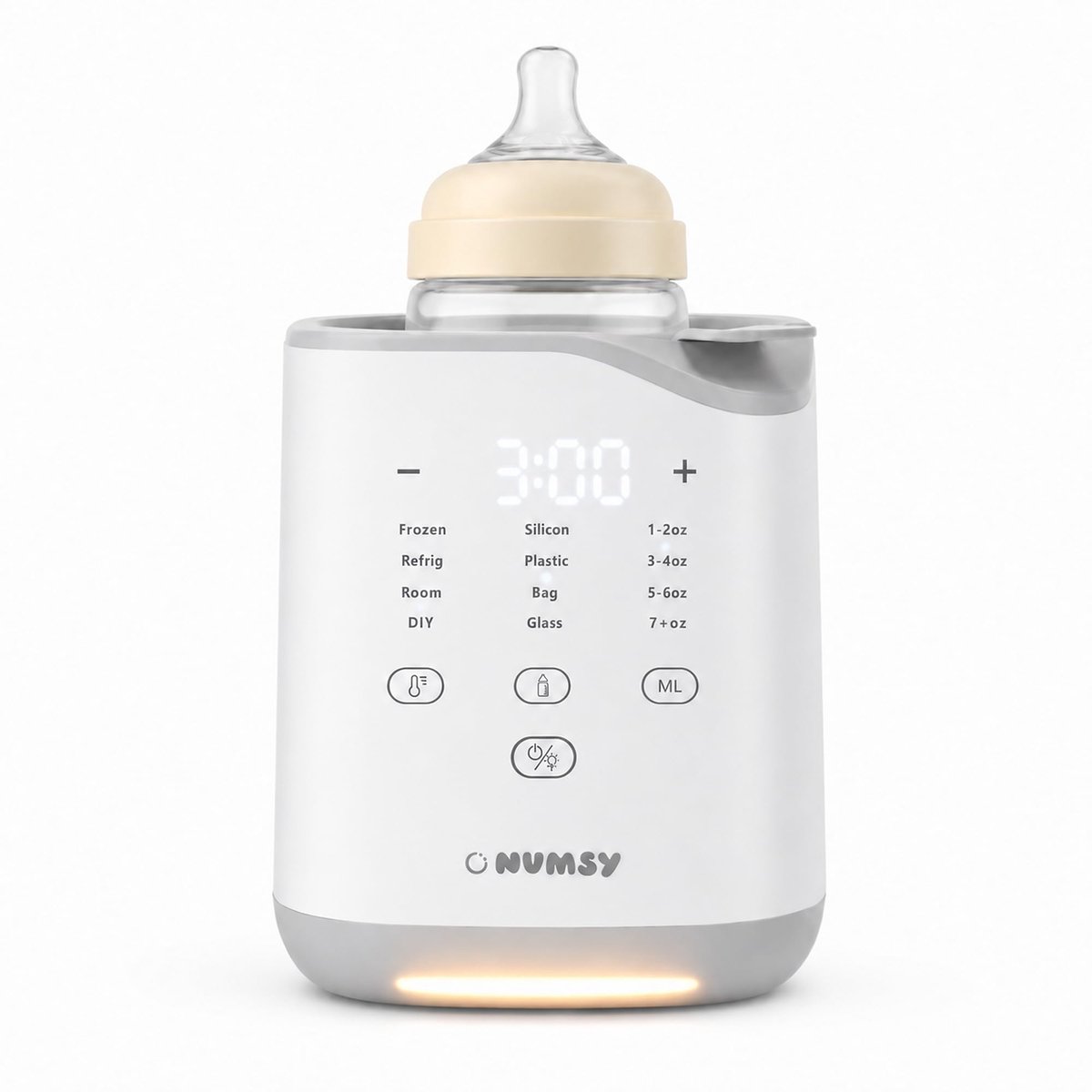 Flessenwarmer en sterilisator - 10-in-1 functie - snel en veilig - ideaal voor babyvoeding - ShopVlot