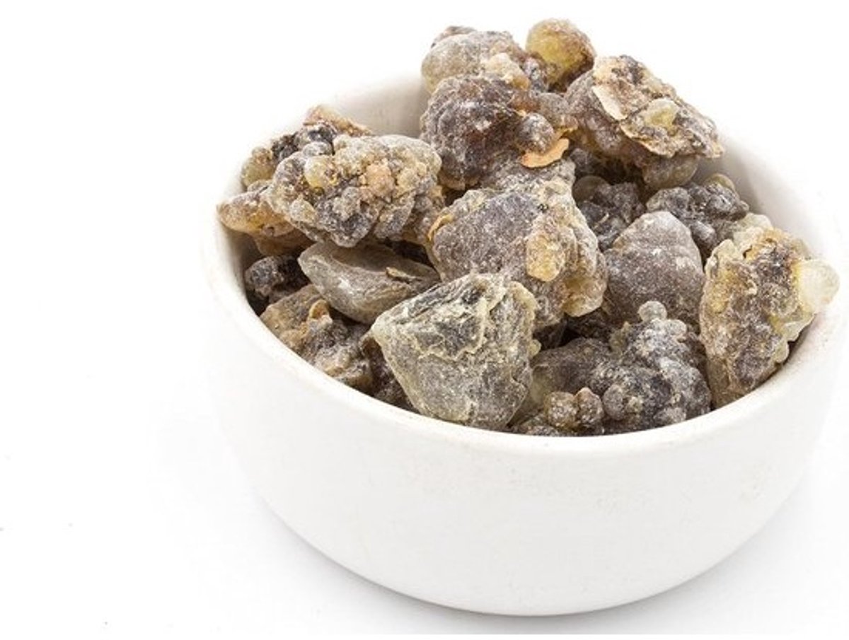 Zwarte Hojari Wierookhars uit Oman - Boswellia Sacra - Intense Geur