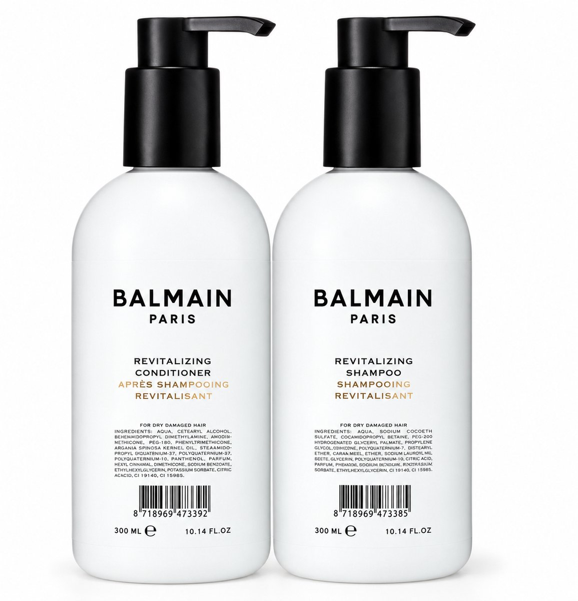 Balmain Revitalizing Shampoo & Conditioner Duo Set – 2 x 300 ml