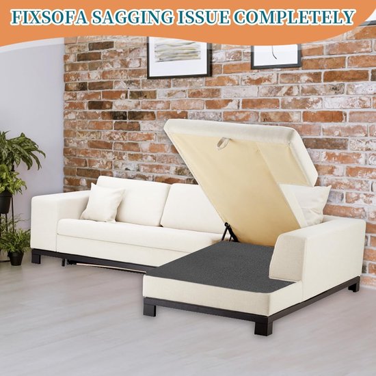 Ondersteuningsbord voor Sofa, 50 x 50 cm Schuim, Meubelzitvlak Ondersteuning, Reparatie van Doorgezakte Stoelen en Sofazittingen, Versterking van Meubels en Comfortabel Zitgemak — afbeelding 2