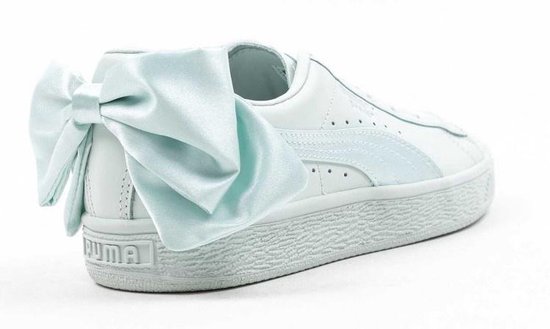 Puma Sneakers Basket Bow Dames Aquamint Maat 41 | bol.com