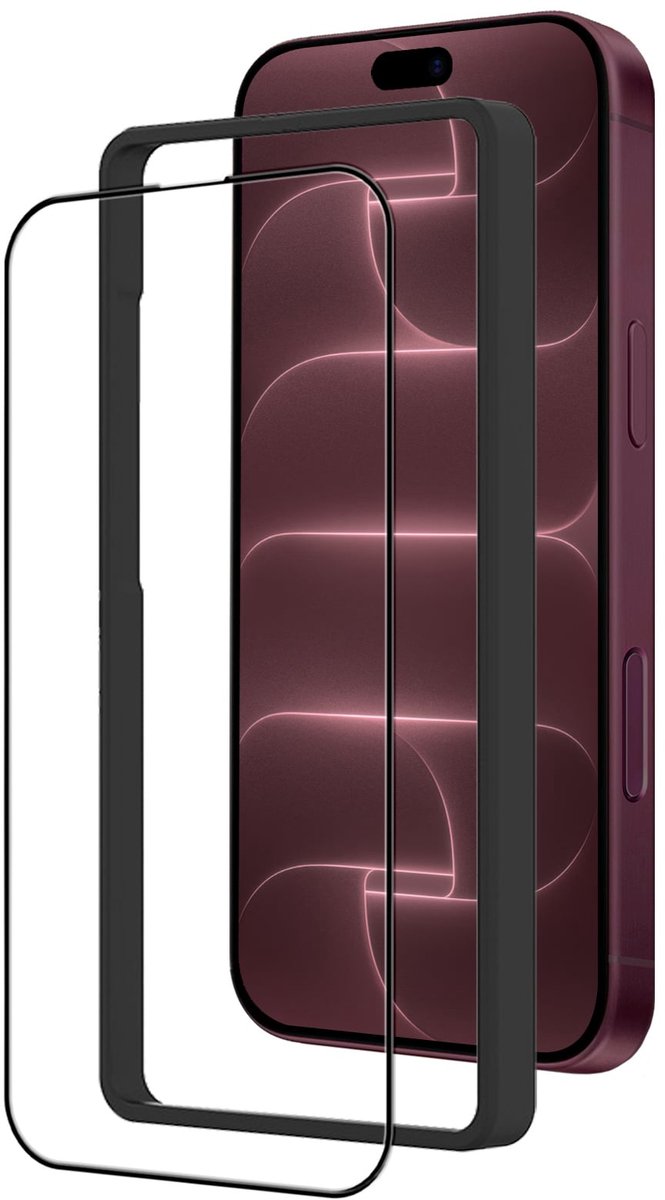 Screenprotector - Geschikt voor Apple iPhone 18 Pro Max - Met Installatie Frame - Beschermglas - Gehard Glas - Tempered Glass - Screen Protector - Inclusief Montage Kit