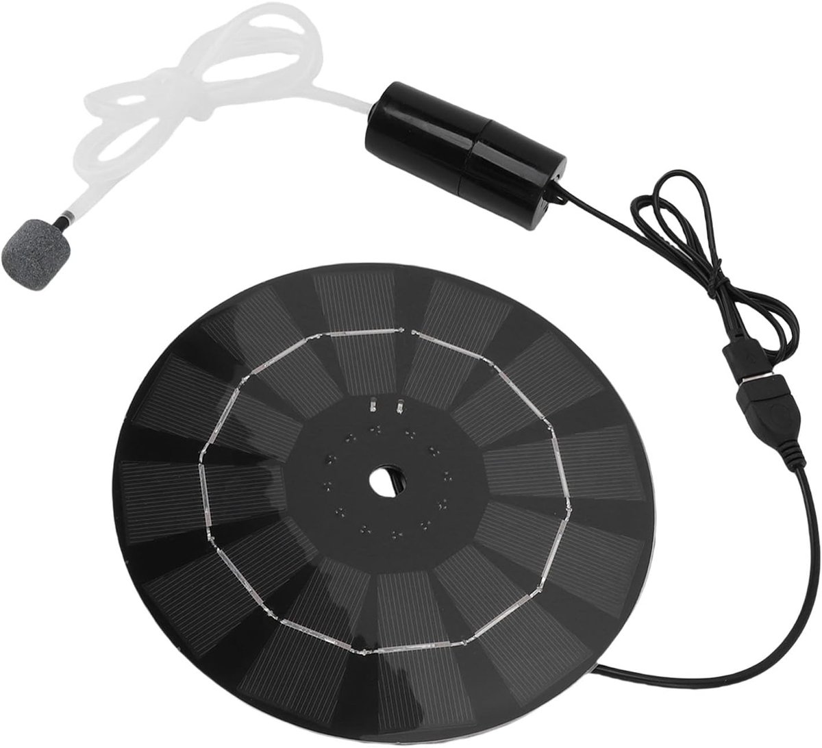 Pond Oxygenator Efficiënte 10W Beluchter voor Buitenzwembad en Aquarium met USB-compatibiliteit