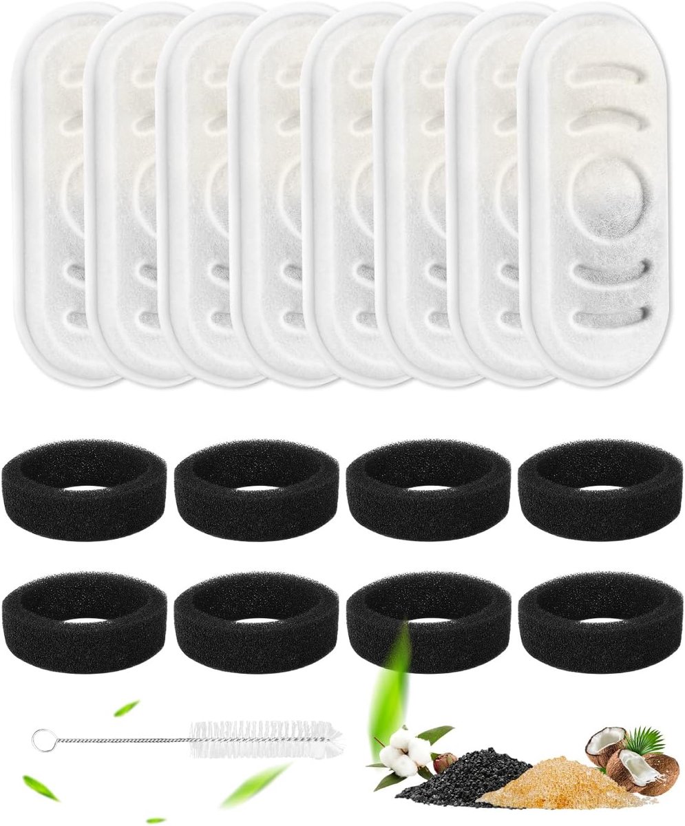 Accessoires voor drinkfontein voor huisdieren (wit 8)