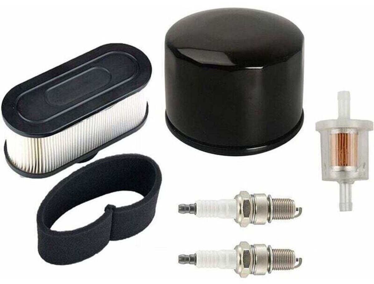 Twee geschikt voorfilters geschikt voor luchtfilters, geschikt voor Kawasaki FR651V FR691V FR730V FS481V FS541V FS600V FS651V FS691V FS730V viertaktmotoren.