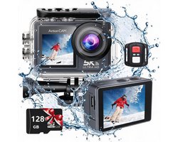 Digisand Action Camera 5K - 50MP - 60FPS - WiFi - Onderwa...