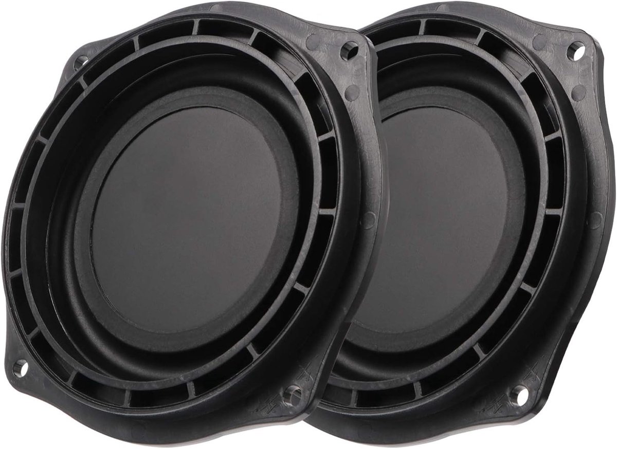 2 Stuks 4 Inch Woofers Vervangende Passieve Membrane Plaat voor Geluidsystemen en Speakers