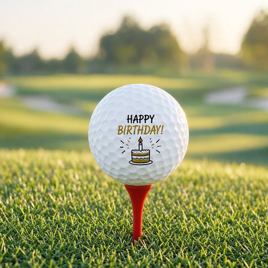 Wilson Golfballen Verjaardag Zwart Goud - Verjaardag Golf Cadeau - 15 stuks van Wilson — afbeelding 5