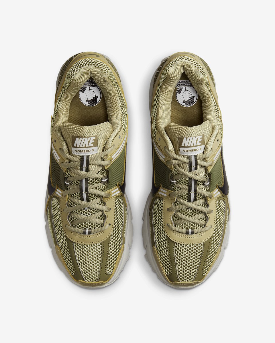 Nike Zoom Vomero 5 – Neutral /Medium /Light Bone/ Zoom Vomero Lifestyle Heren Sneakers voor Mannen Groen