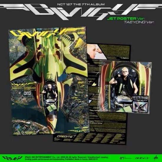 The 7th Album 'BLINGY' (TAEYONG JET Poster Ver.)