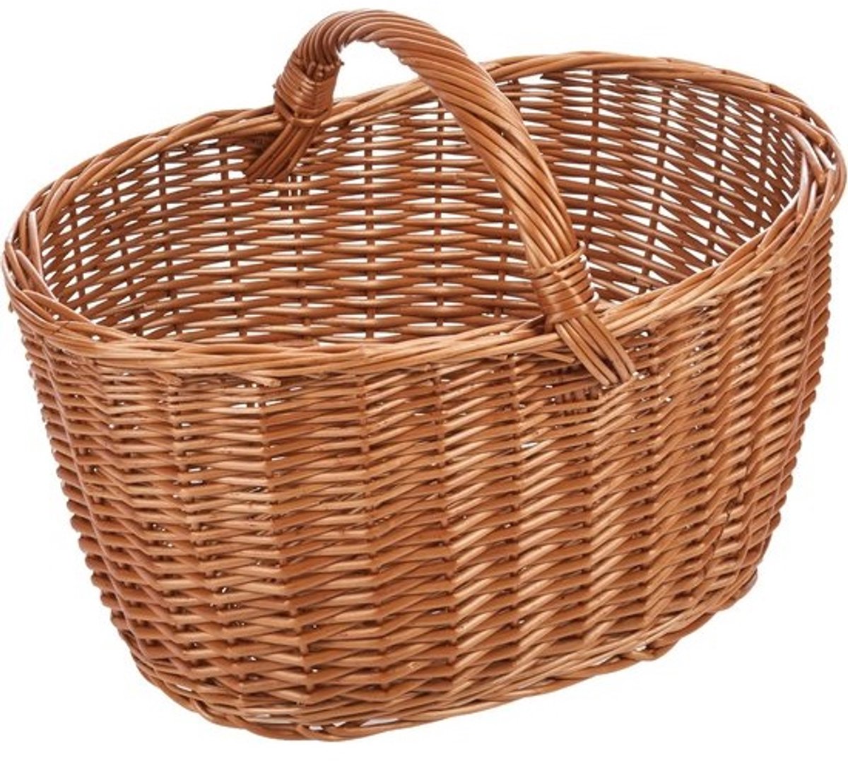 Rieten Mand voor Brandhout - Tuinaccessoires