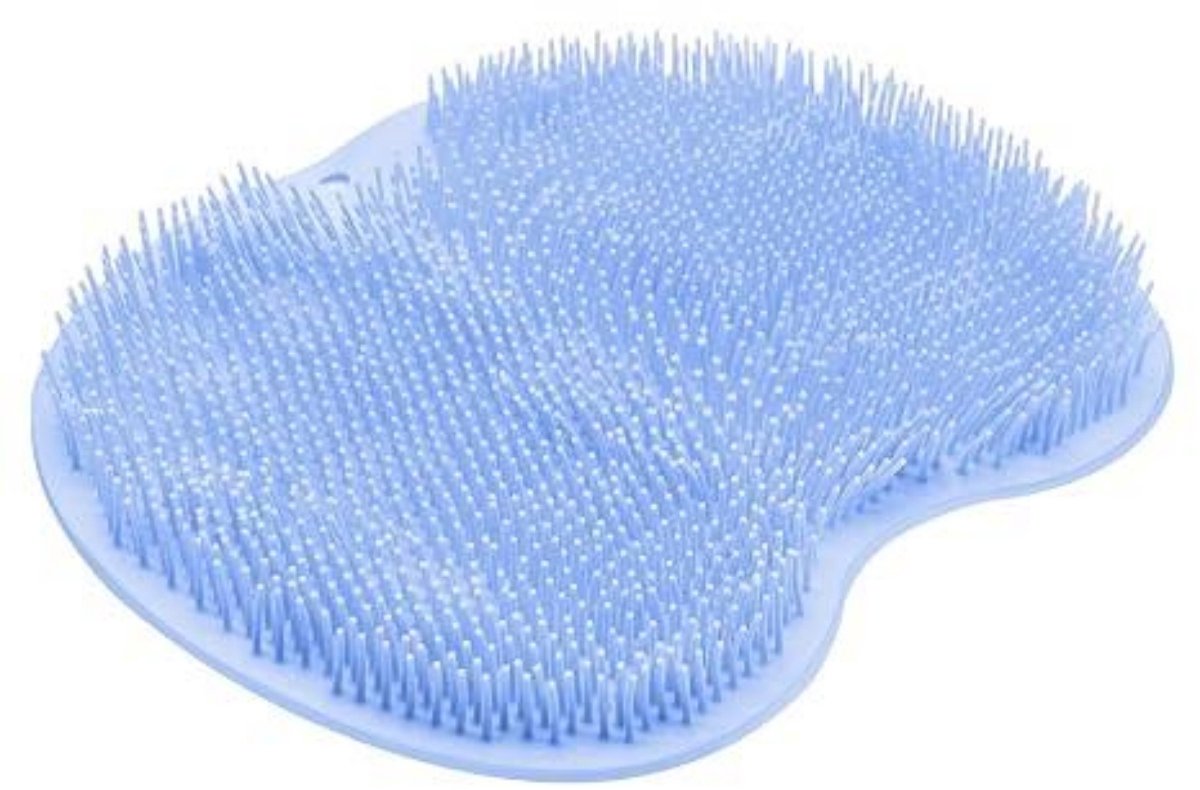 SSTRWGOOD Voetmassage Hulpmiddel - Foot Massager Mat - 29.5x21cm - Waterdicht, Zachte Comfortabele Textuur, Vervormt Niet - Geschikt voor Pedicure en Ontspanning - Kunststof