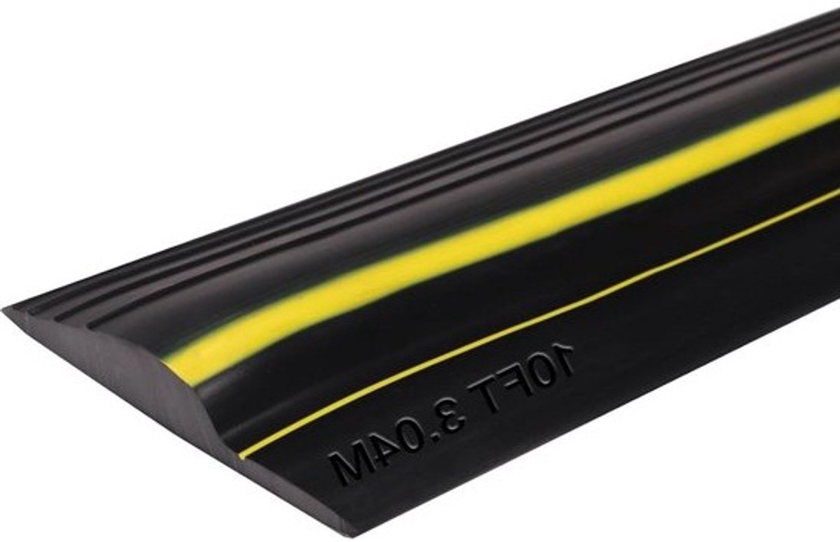 Garagedeur afdichtingsstrip - weerbestendige universele rubberen drempelafdichting - 3m - schoon en droog houden van garage