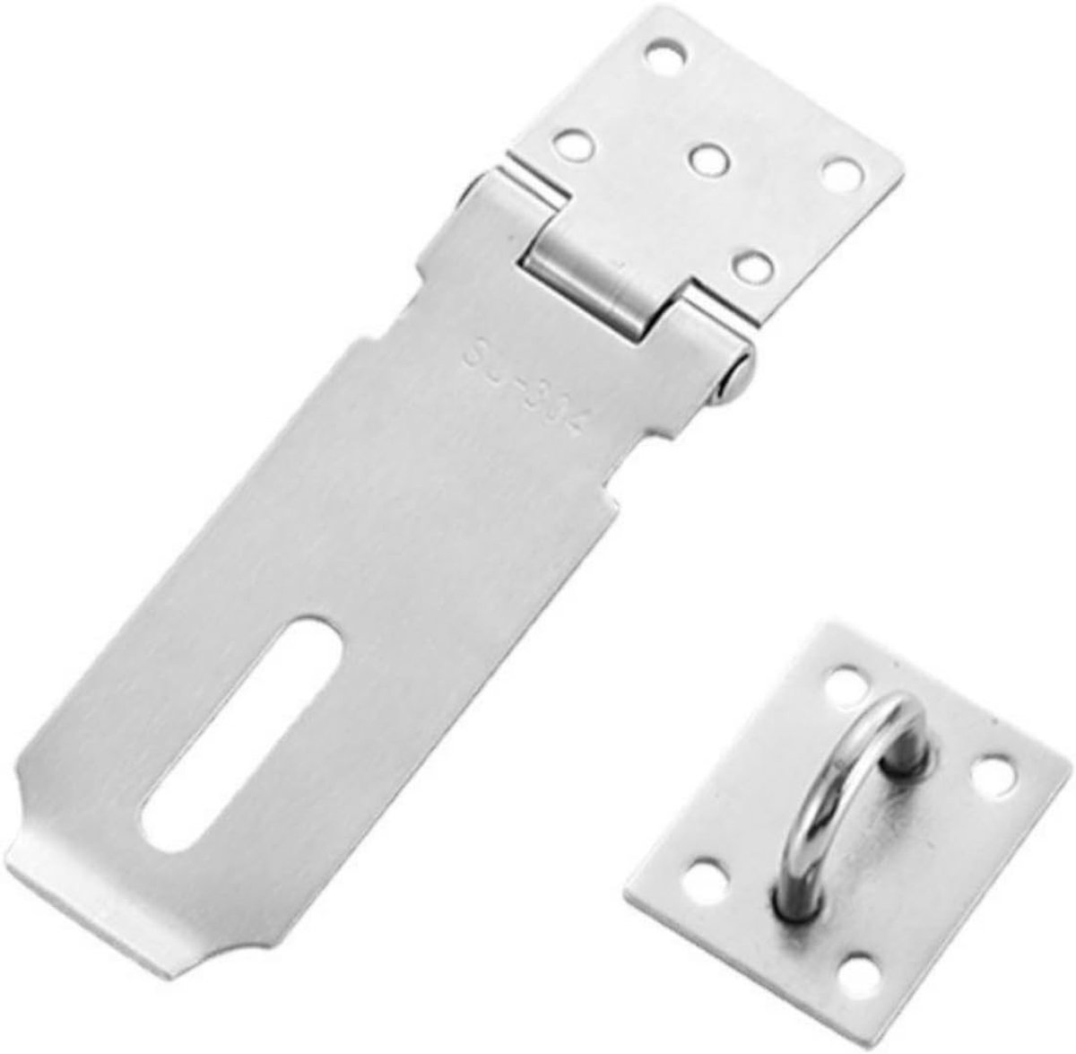Roestvrijstalen Hangslot van 2 Inch - Mini Lock voor Deur, Kast, Gereedschapskist, Dierkooi en Raam, Veilig en Duurzaam voor Binnengebruik