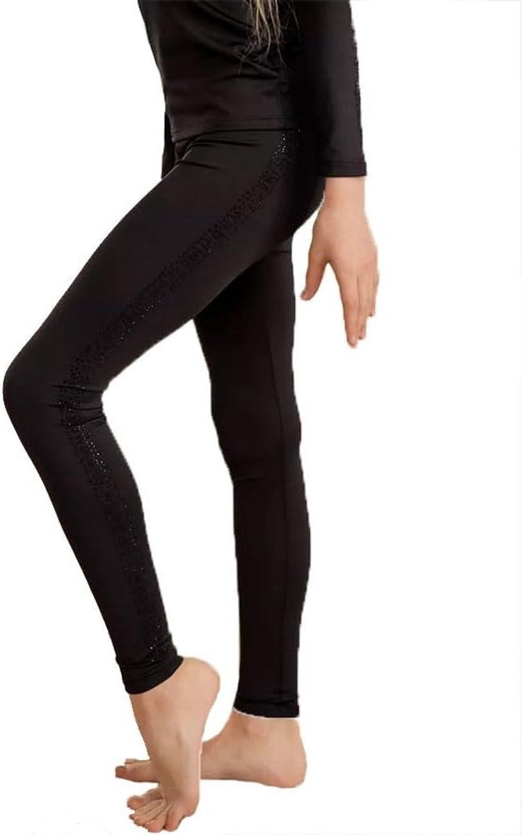 Sportlegging voor meisjes voor gymnastiek, ballet, dans, ritmische gymnastiek, gymnastiek leggings voor meisjes