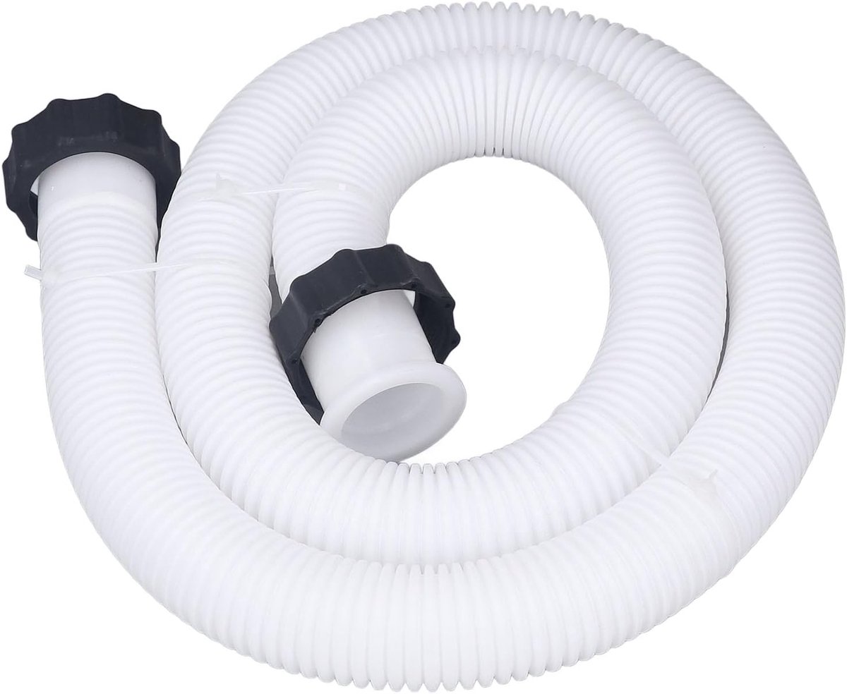 Zwembadslang voor Filterpomp, 1,5 Meter, 3,8 cm Diameter, Lekvrije Vervangingsslang voor Bovengrondse Zwembaden