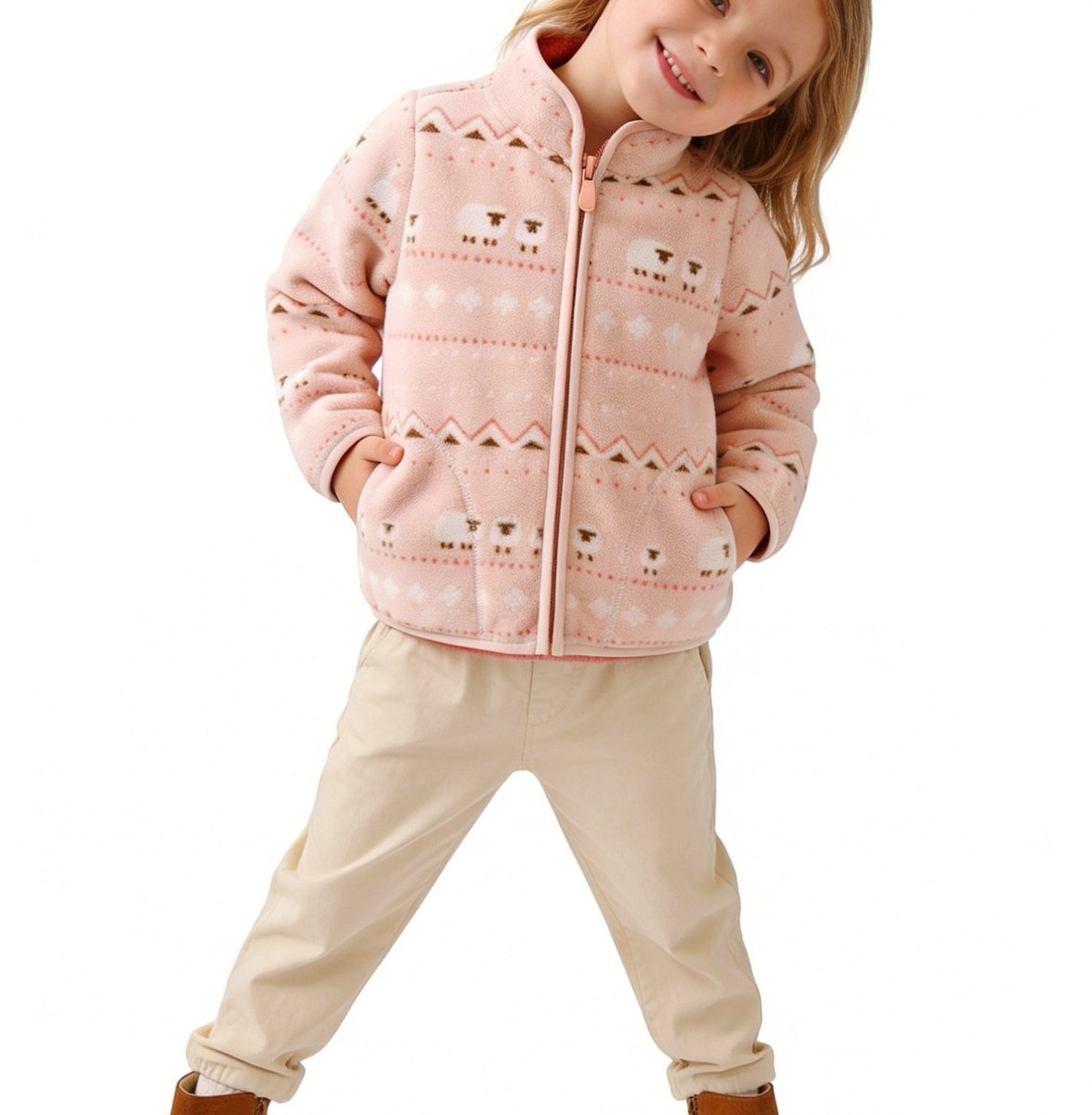 Currero Winterjas Parka Meisjes Lange Jas Meisje Wintermantel Overjas Gewatteerd Waterdicht Winter Stijlvol Mantel Kinderen 1-2 Jaar Stichting Lam