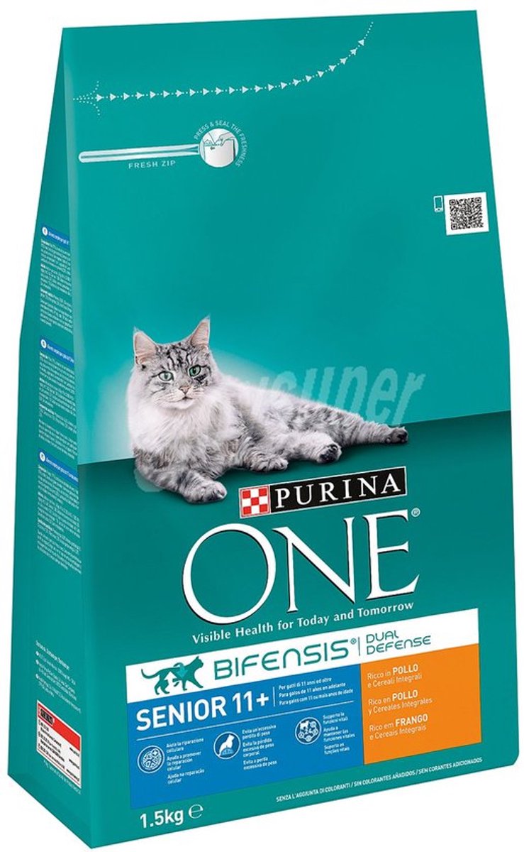 2x ONE BIFENSIS SENIOR 11+ - RIJK AAN KIP - 1.5kg