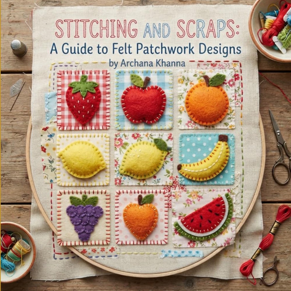 and Scraps: A Guide to Felt Patchwork Designs